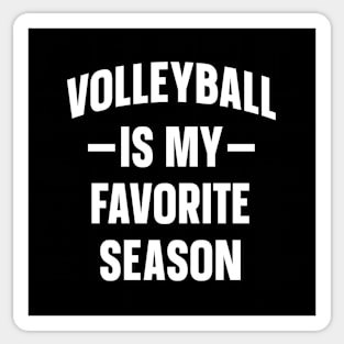 Volleyball is my Favorite Season Sticker